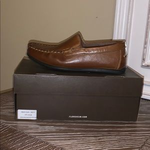 Worn once boys loafers